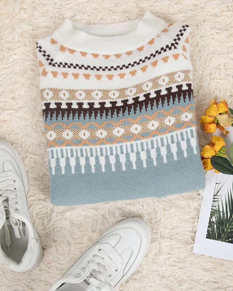 Elegant Cozy Women's Knit Jumper