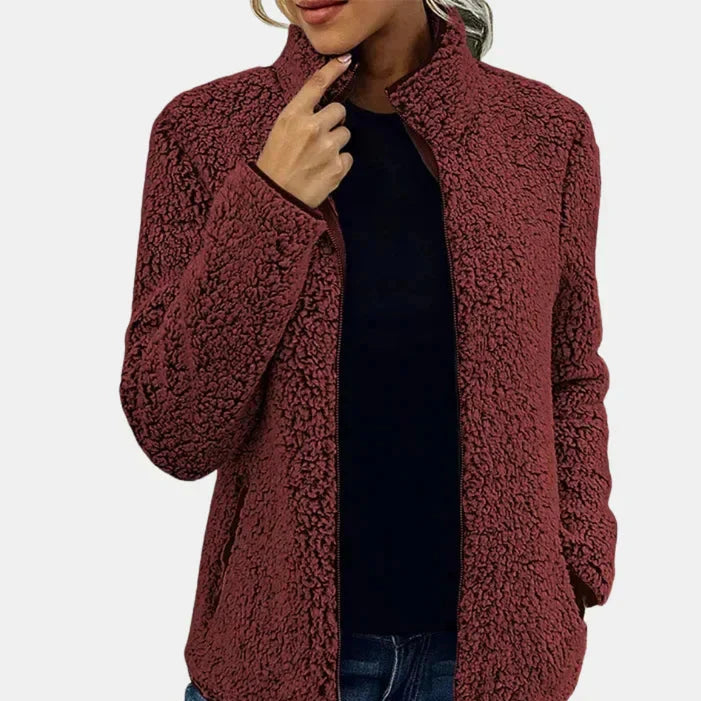 Cozy Soft Women's Teddy Jacket