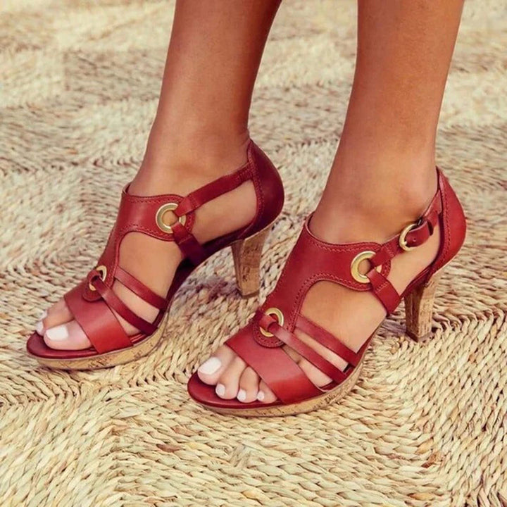 Women’s Multi-Strap Heeled Sandals