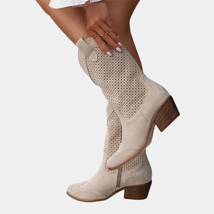 Stylish Ergonomic Women's Cowboy Boots