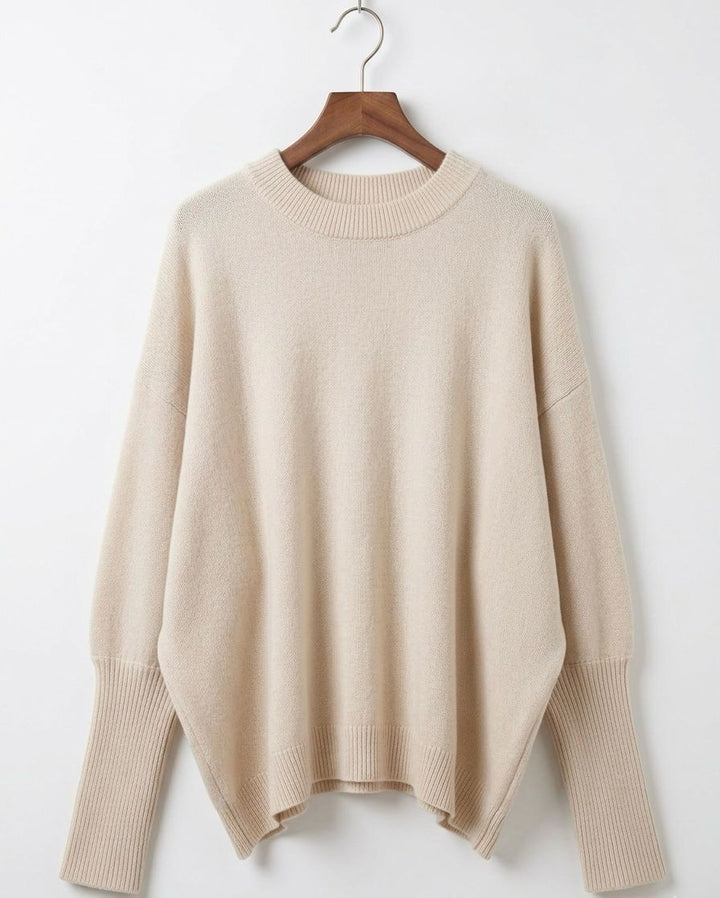 Cozy Oversized Women's Wool-Blend Jumper