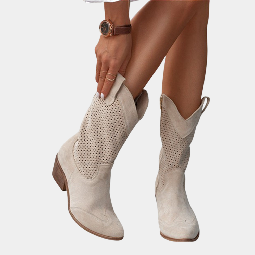 Stylish Ergonomic Women's Cowboy Boots