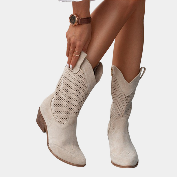 Stylish Ergonomic Women's Cowboy Boots