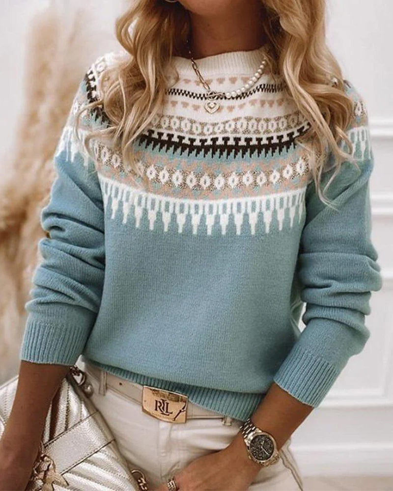Elegant Cozy Women's Knit Jumper