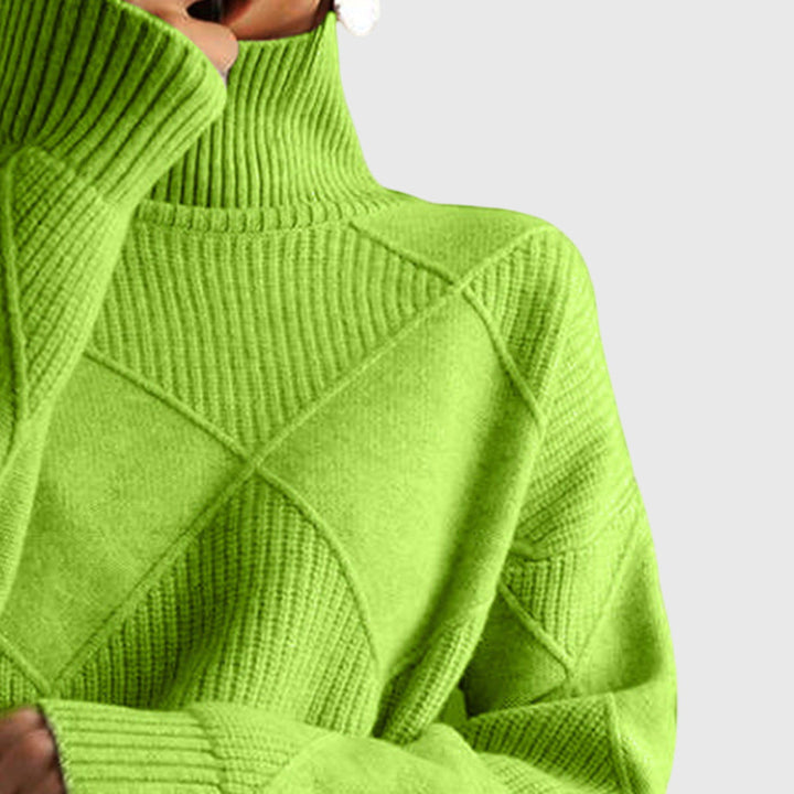 Soft Warm Women's Turtleneck Jumper