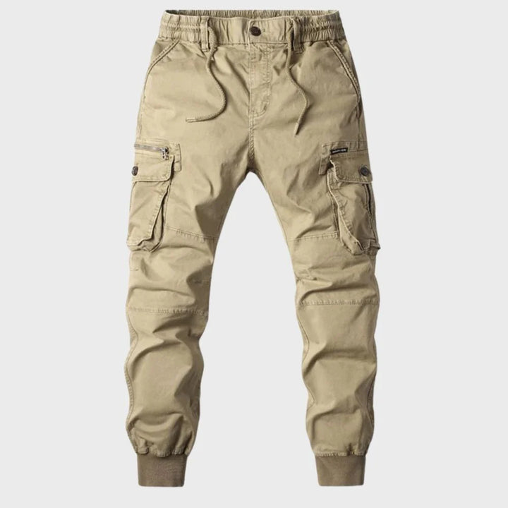 Men’s Cargo Joggers with Drawstring