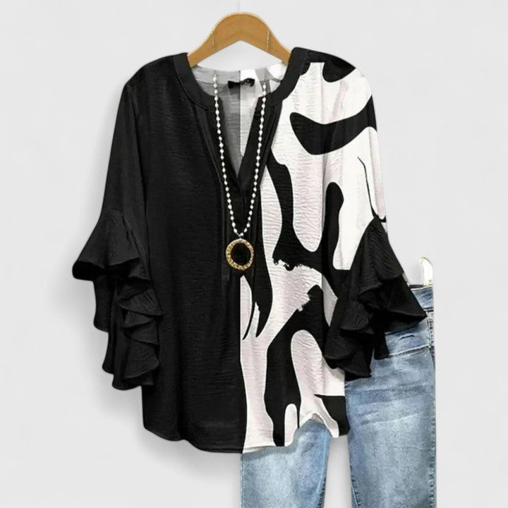 Stylish Bohemian Women's Blouse
