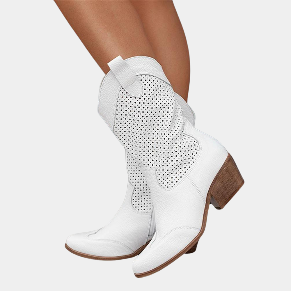 Stylish Ergonomic Women's Cowboy Boots