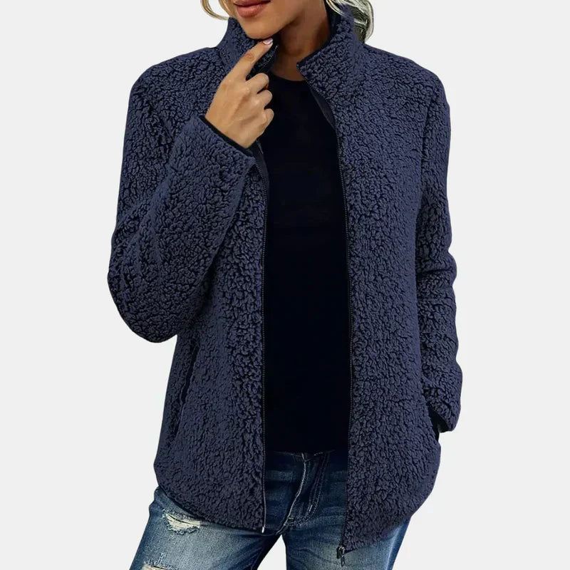 Cozy Soft Women's Teddy Jacket