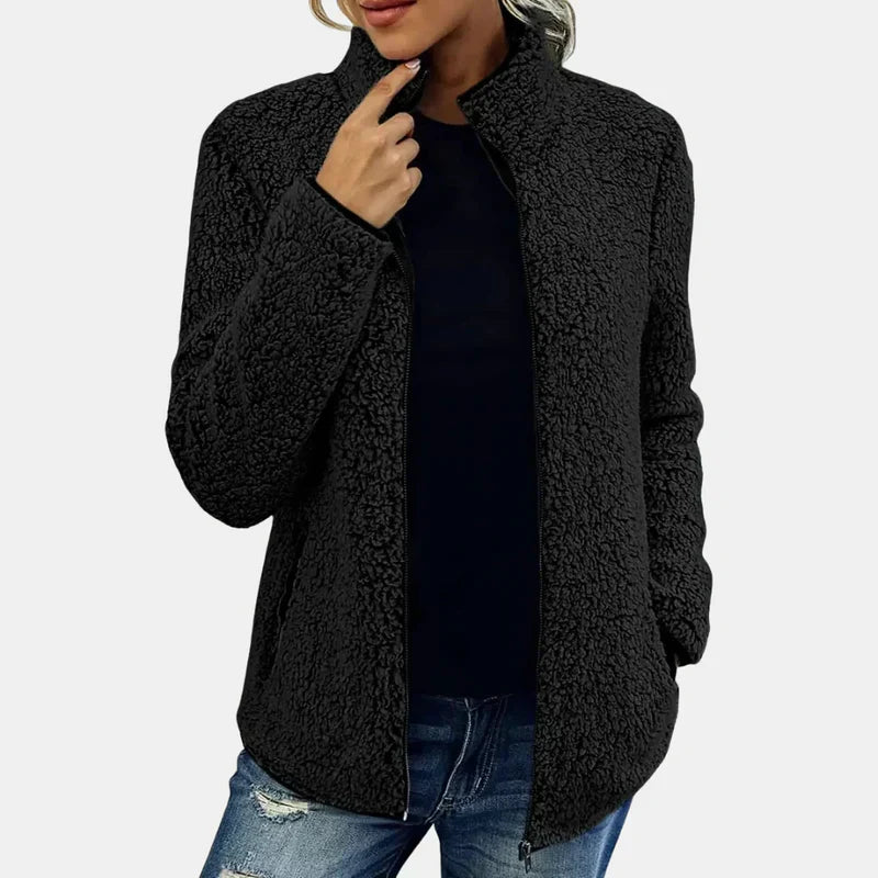 Cozy Soft Women's Teddy Jacket