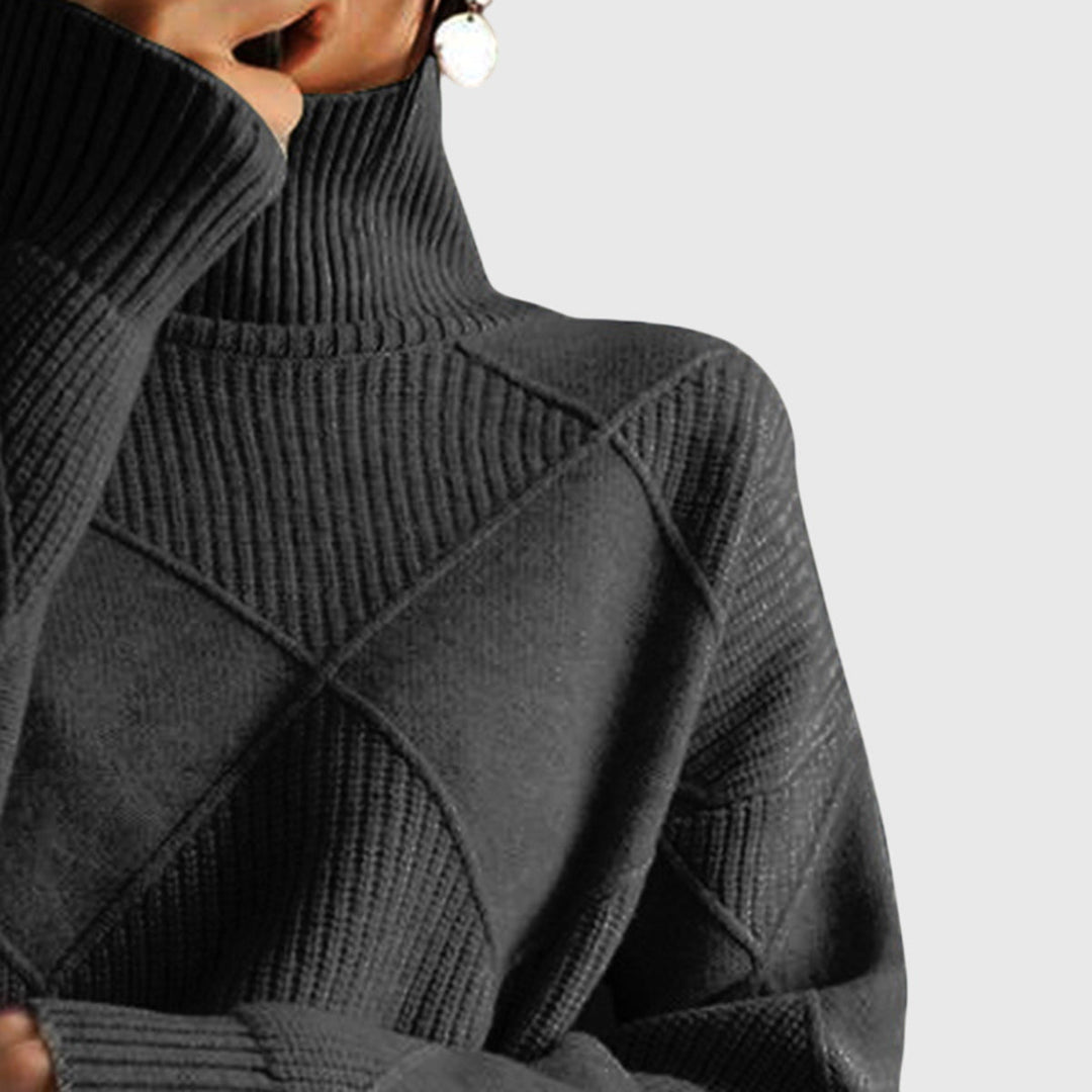 Soft Warm Women's Turtleneck Jumper