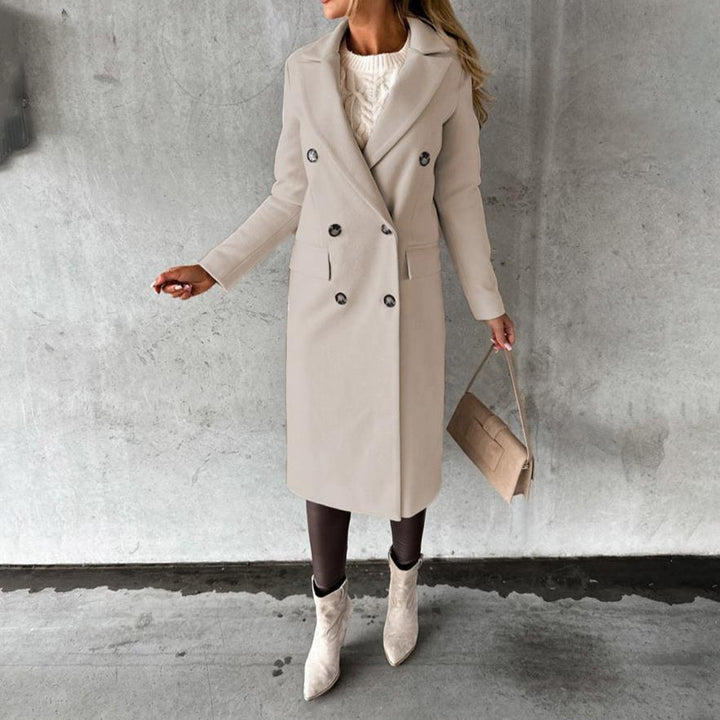 Women's Double-Breasted Coat