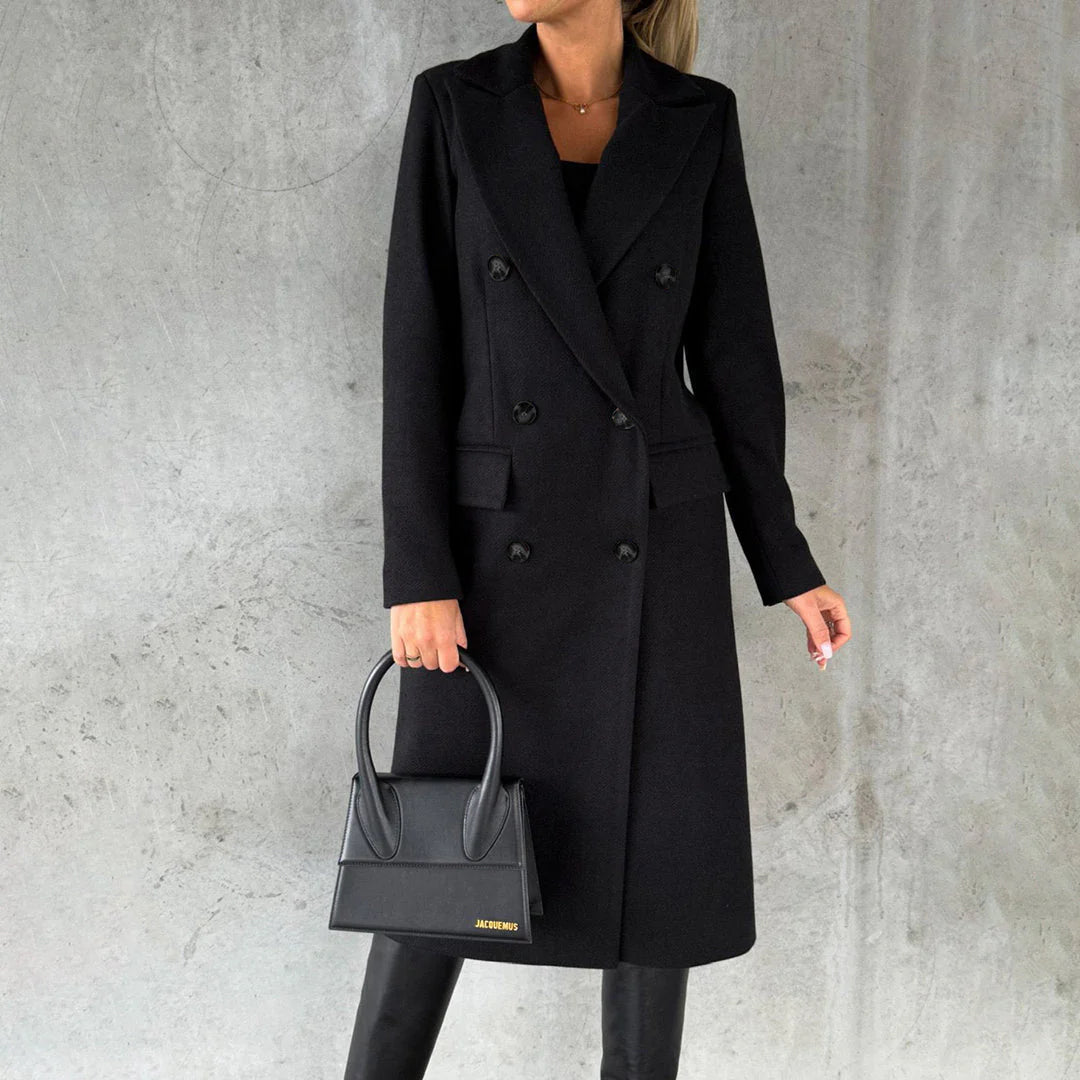 Women's Double-Breasted Coat