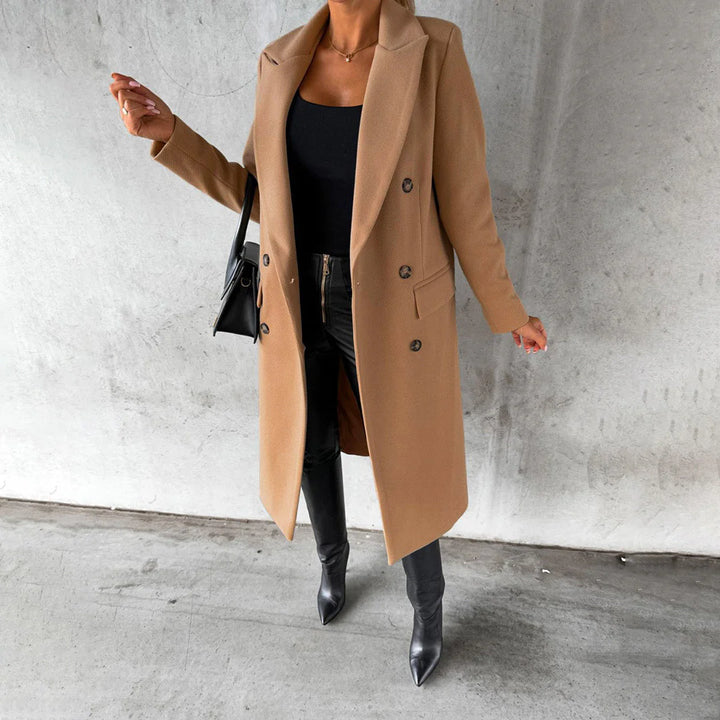 Women's Double-Breasted Coat