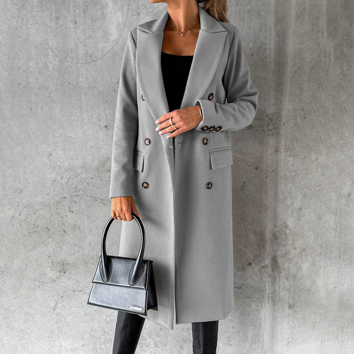 Women's Double-Breasted Coat