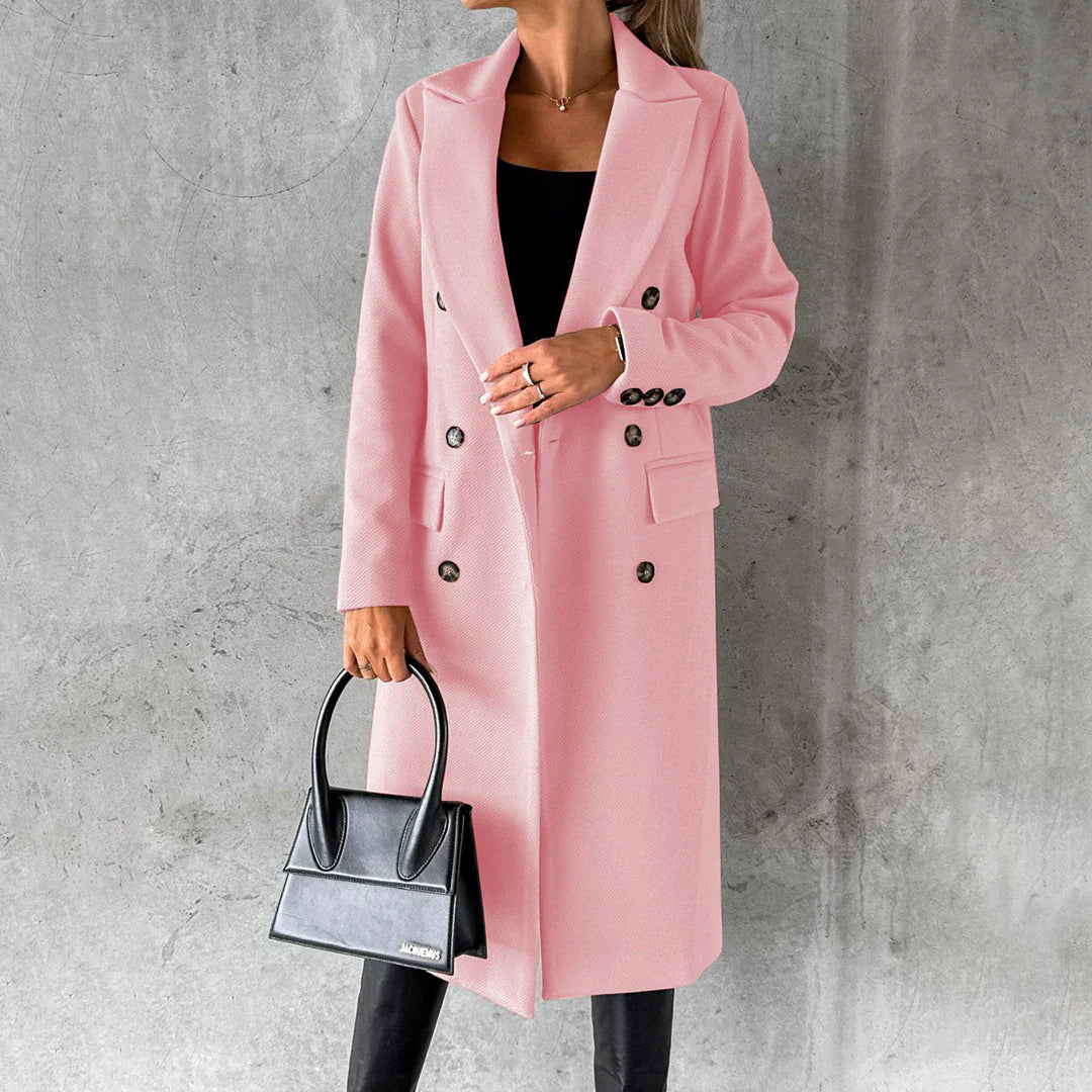 Women's Double-Breasted Coat