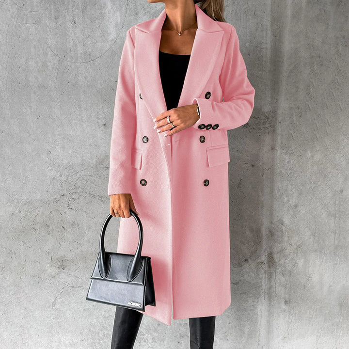 Women's Double-Breasted Coat