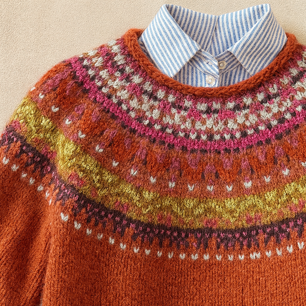 Chic Vintage Women's Knit Jumper