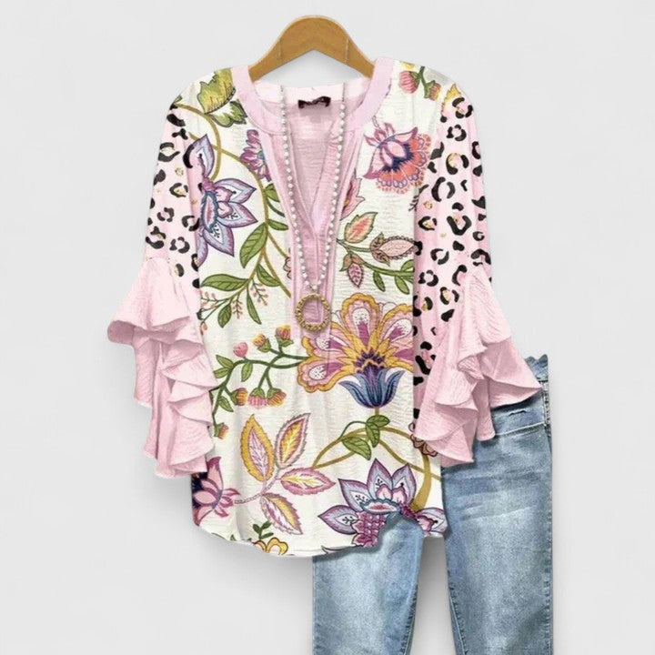 Stylish Bohemian Women's Blouse