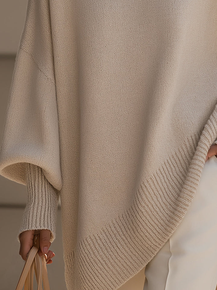 Cozy Oversized Women's Wool-Blend Jumper