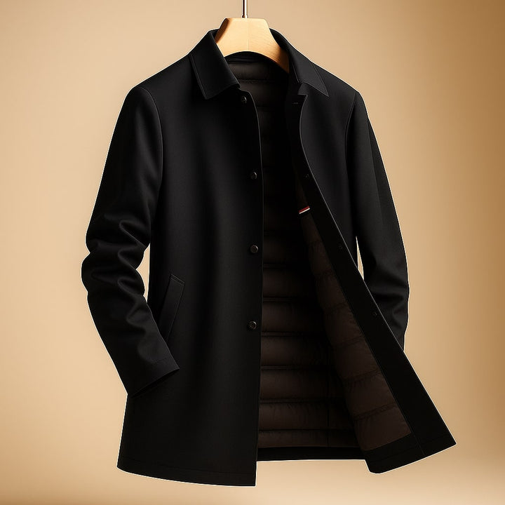 Lightweight Warming Men's Down Shell Coat