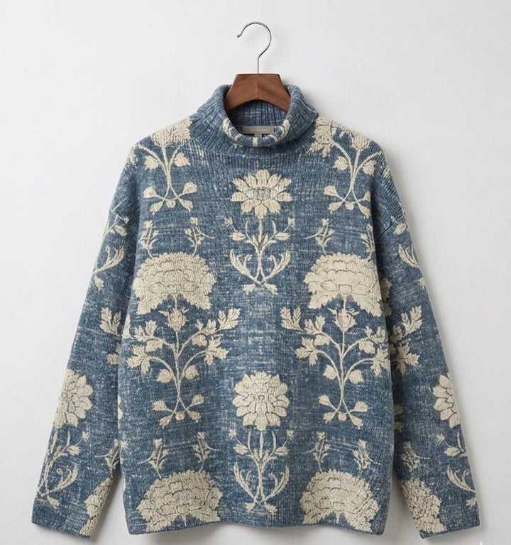 Elegant Soft Women's Turtleneck Jumper