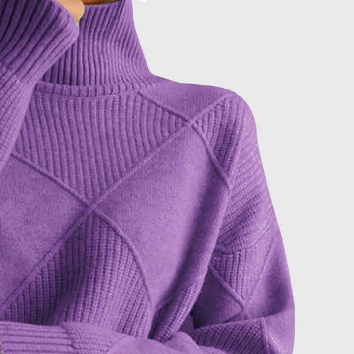 Soft Warm Women's Turtleneck Jumper