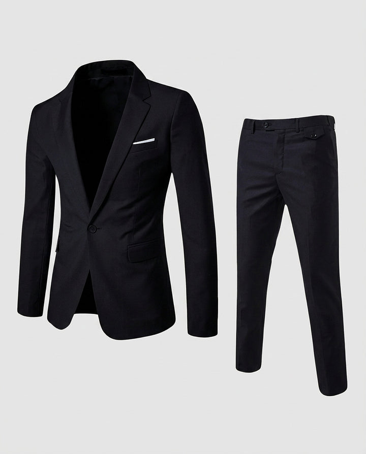Men’s Slim-Fit Suit Set - Front [Lystr 6a97f8f03ac28cbfe0df01e4:front]