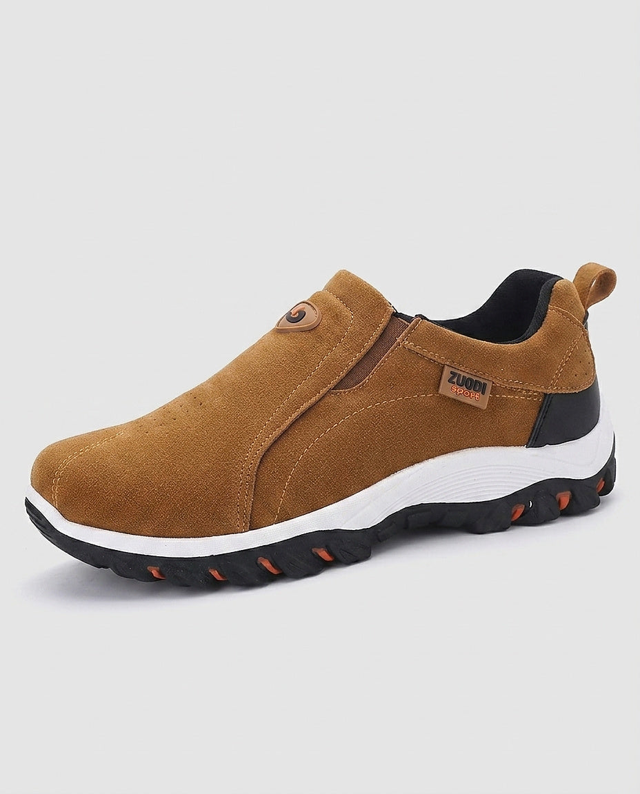 Men’s Low-Profile Slip-On Sneakers - Front [Lystr 6a97f9233ac28cbfe0df01f6:front]