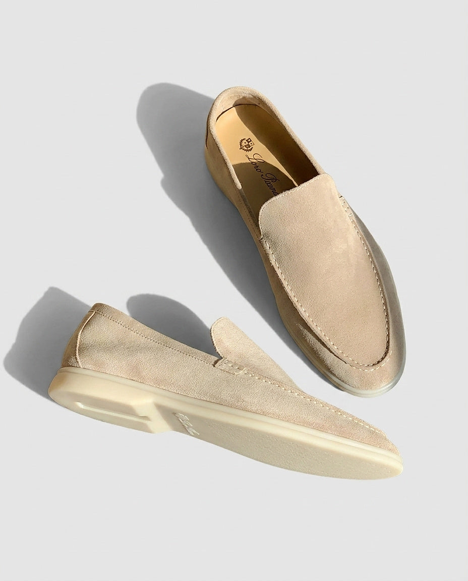 Men's Low-Cut Slip-On Loafers - Front [Lystr 6a981c6c42ca77f14a5b8cb0:front]
