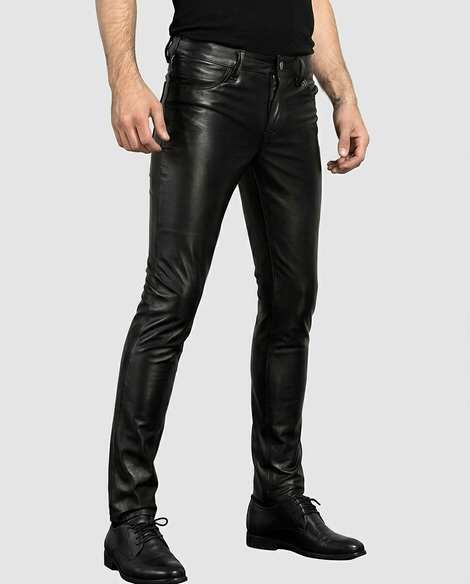 Men's Slim-Fit with Button Closure - Front [Lystr 6a981d2242ca77f14a5b8cc1:front]