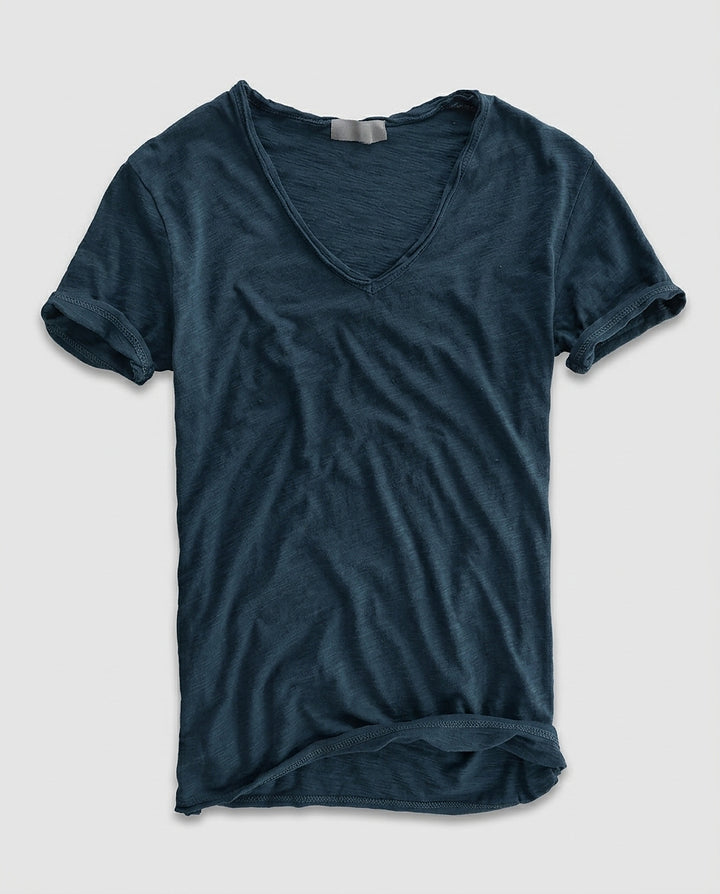 Men’s Short-Sleeve V-Neck T-Shirt - Front [Lystr 6a99129eea947a394d91b79d:front]