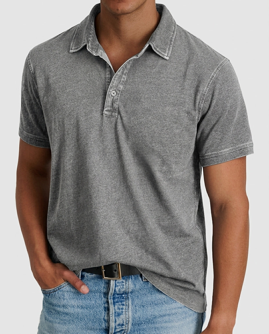 Men's Short-Sleeve Polo Shirt - Front [Lystr 6a9917d5fefb28823f931b95:front]