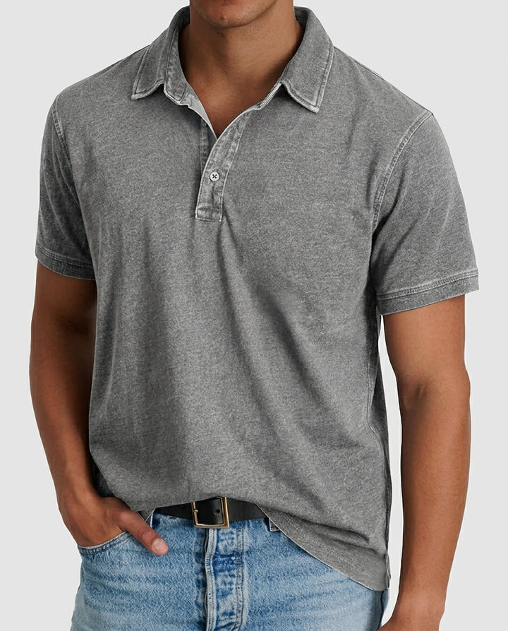 Men's Short-Sleeve Polo Shirt - Front [Lystr 6a9917d5fefb28823f931b95:front]