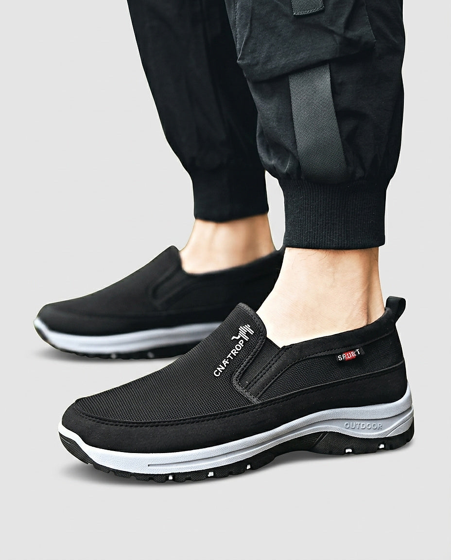 Men’s Slip-On Walking Shoes - Front [Lystr 6a9920eac05fc8a142a73ce8:front]