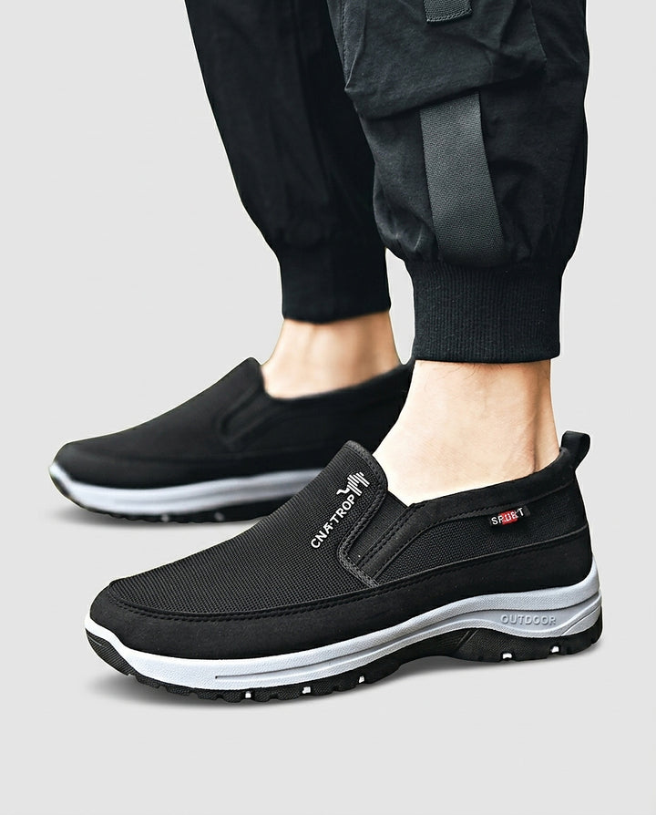 Men’s Slip-On Walking Shoes - Front [Lystr 6a9920eac05fc8a142a73ce8:front]