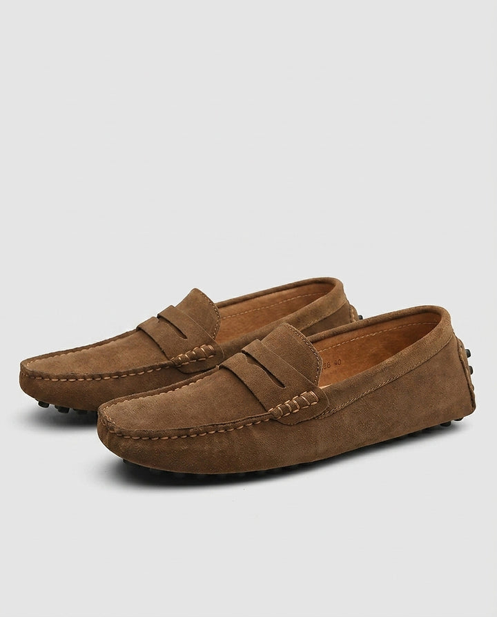 Men’s Moc-Toe Slip-On Loafers - Front [Lystr 6a99212bc05fc8a142a73d13:front]