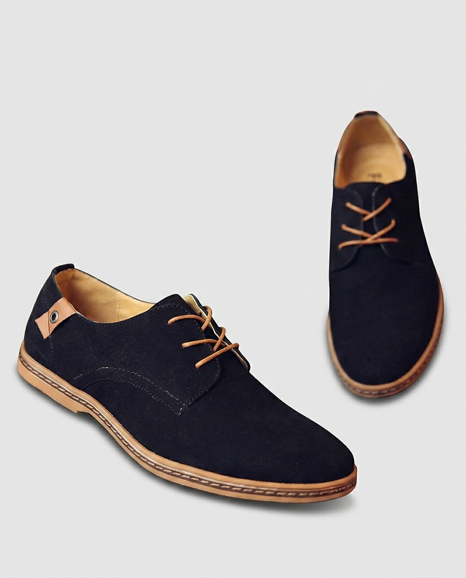 Men’s Lace-Up Derby Shoes - Front [Lystr 6a9928b68fb1eea96e728cf0:front]
