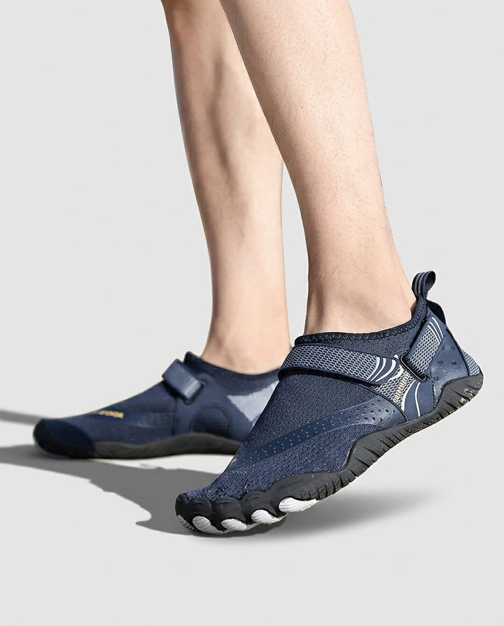 Low-Profile Aqua Shoes with Adjustable Strap for Men and Women - Front [Lystr 6a99320d2f3340c9d26a881f:front]
