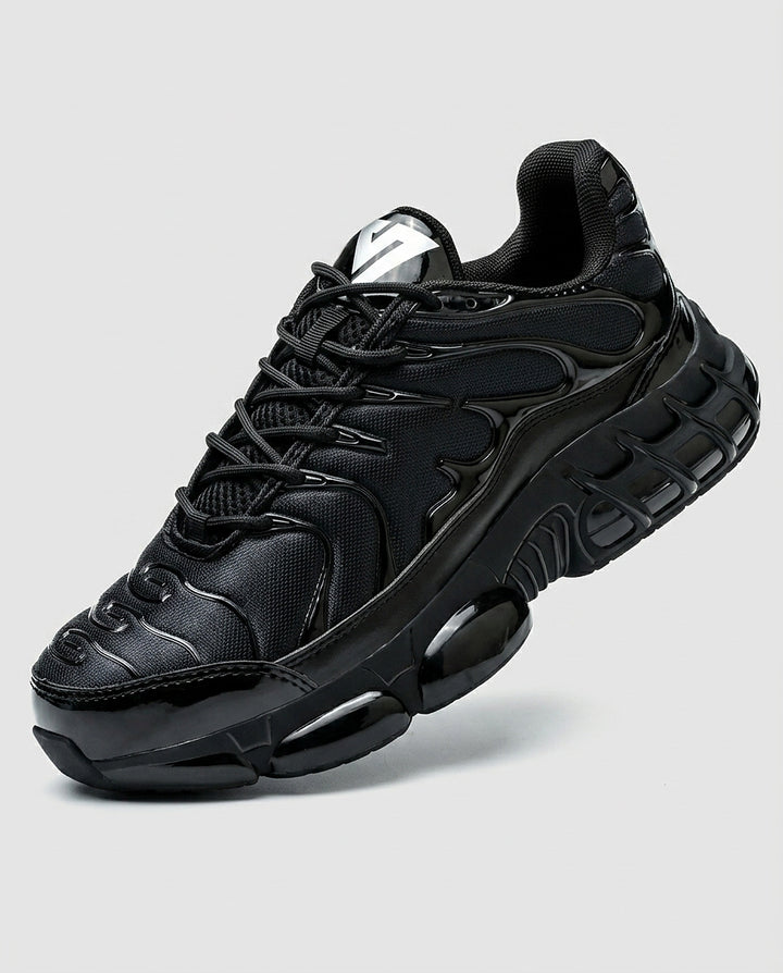 Men's Low-Top Multi-Textured Sneakers - Front [Lystr 6a9933097ad28f61f25c99b0:front]