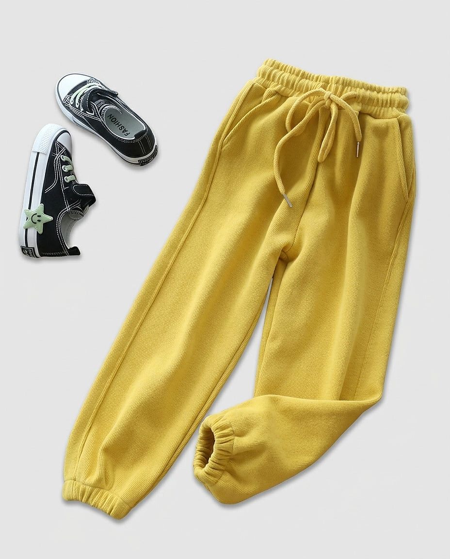 Women's Trousers with Elastic Waist and Drawstring - Front [Lystr 6a99388f242ed5d7825cd8de:front]