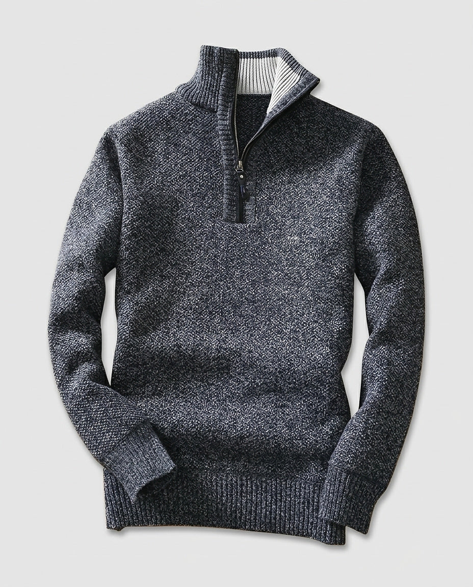 Men's Quarter-Zip Sweater - Front [Lystr 6a99394f242ed5d7825cd8e7:front]