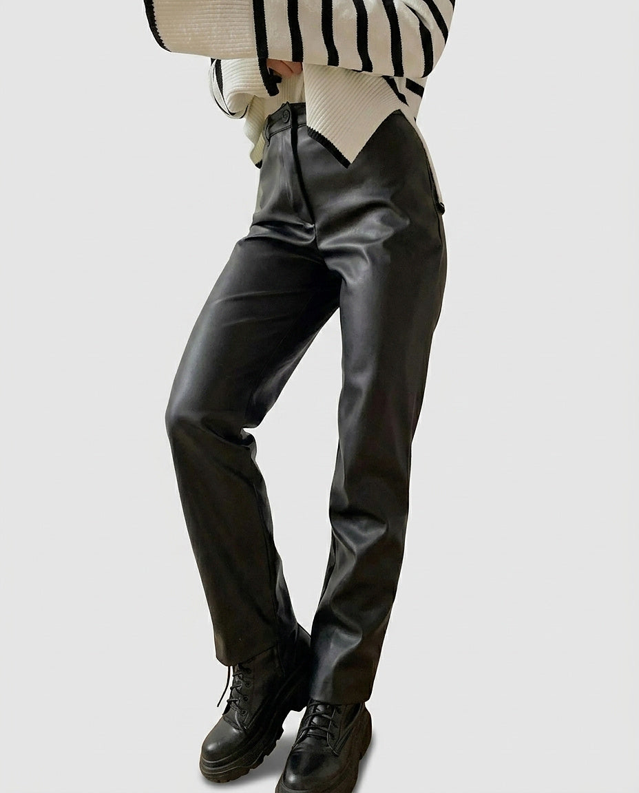 Women’s High-Waist Pants - Front [Lystr 6a993967242ed5d7825cd8f3:front]