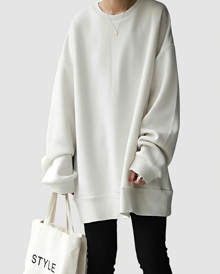 Women’s Sweater with Dropped Shoulder Seams - Front [Lystr 6a9951049549a00b390c9abe:front]
