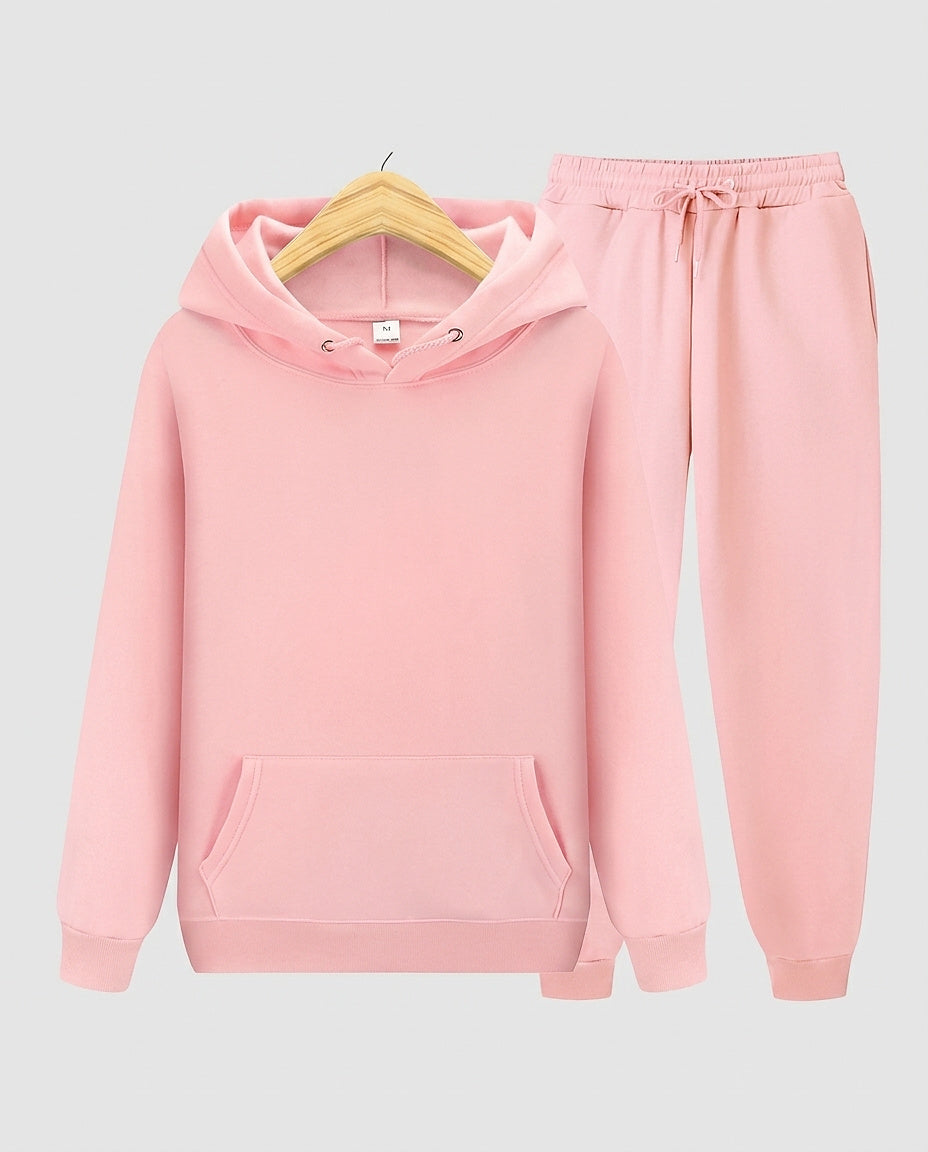 Unisex Matching Hoodie and Pants Set - Front [Lystr 6a99527fa8cadf9640df20df:front]
