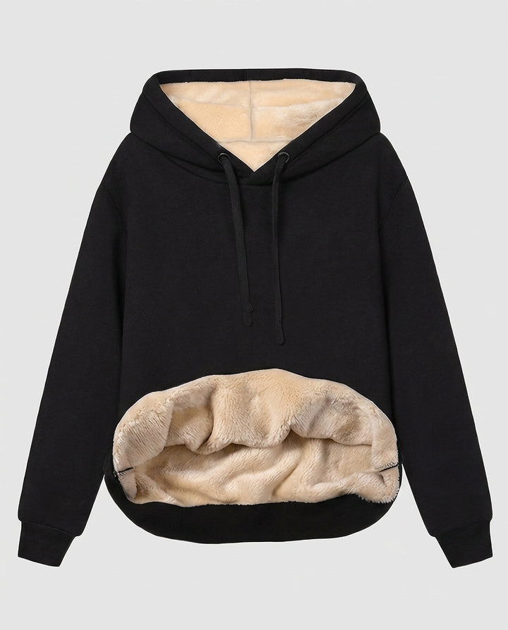 Women’s Pullover Hoodie with Plush Lining - Front [Lystr 6a99530e9549a00b390c9ac4:front]