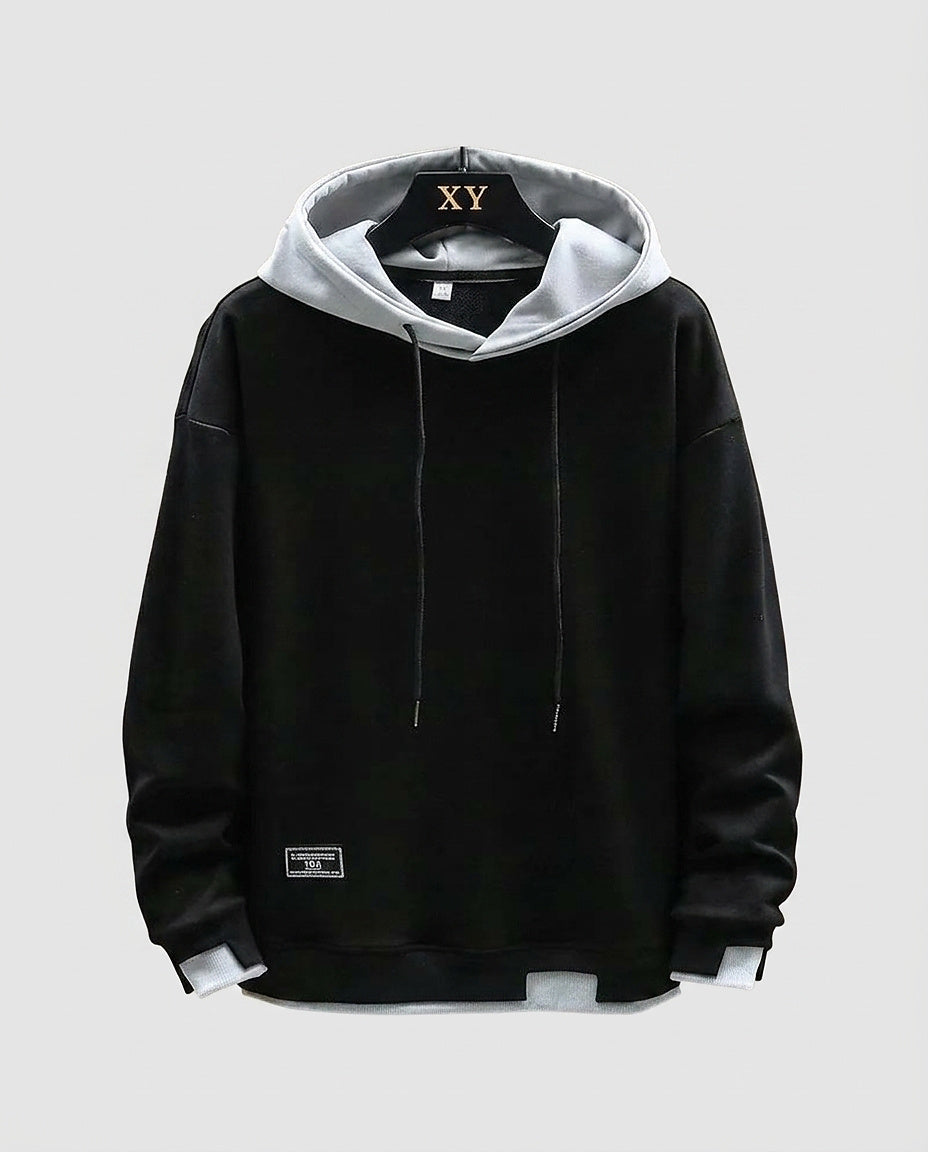 Men’s Two-Tone Hoodie - Front [Lystr 6a9953fcf7fcc27982116cf8:front]