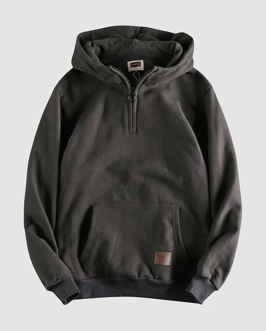 Men's Half Zip Hoodie - Front [Lystr 6a9957cc4672f3a84be79ec3:front]
