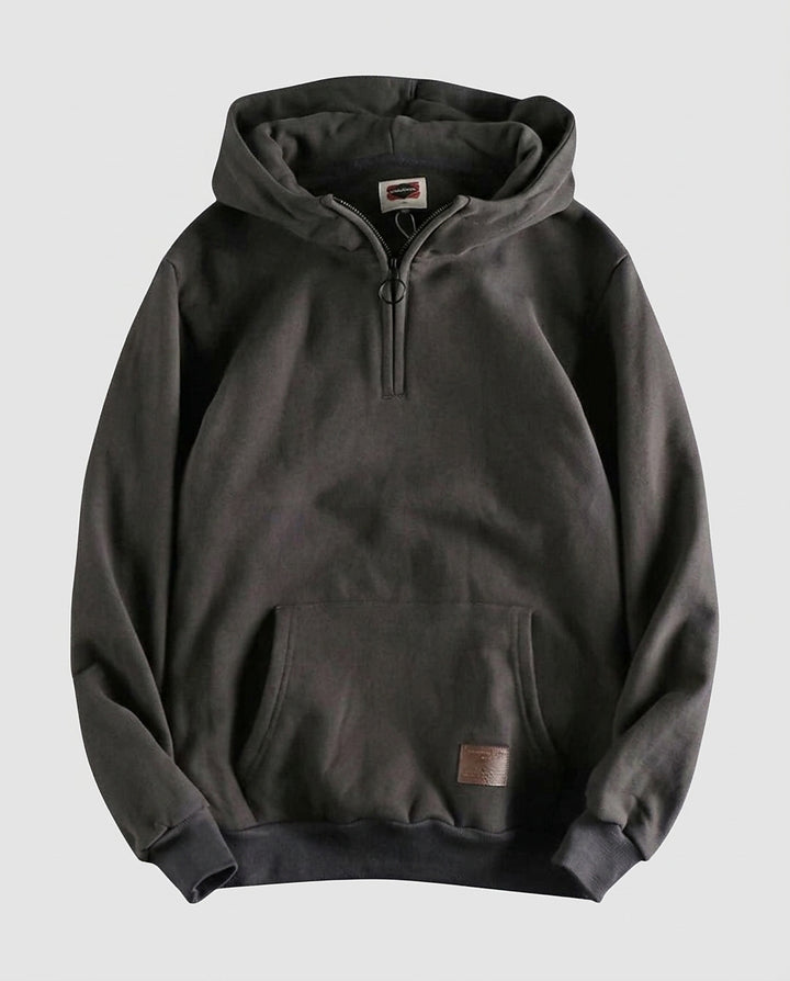Men's Half Zip Hoodie - Front [Lystr 6a9957cc4672f3a84be79ec3:front]