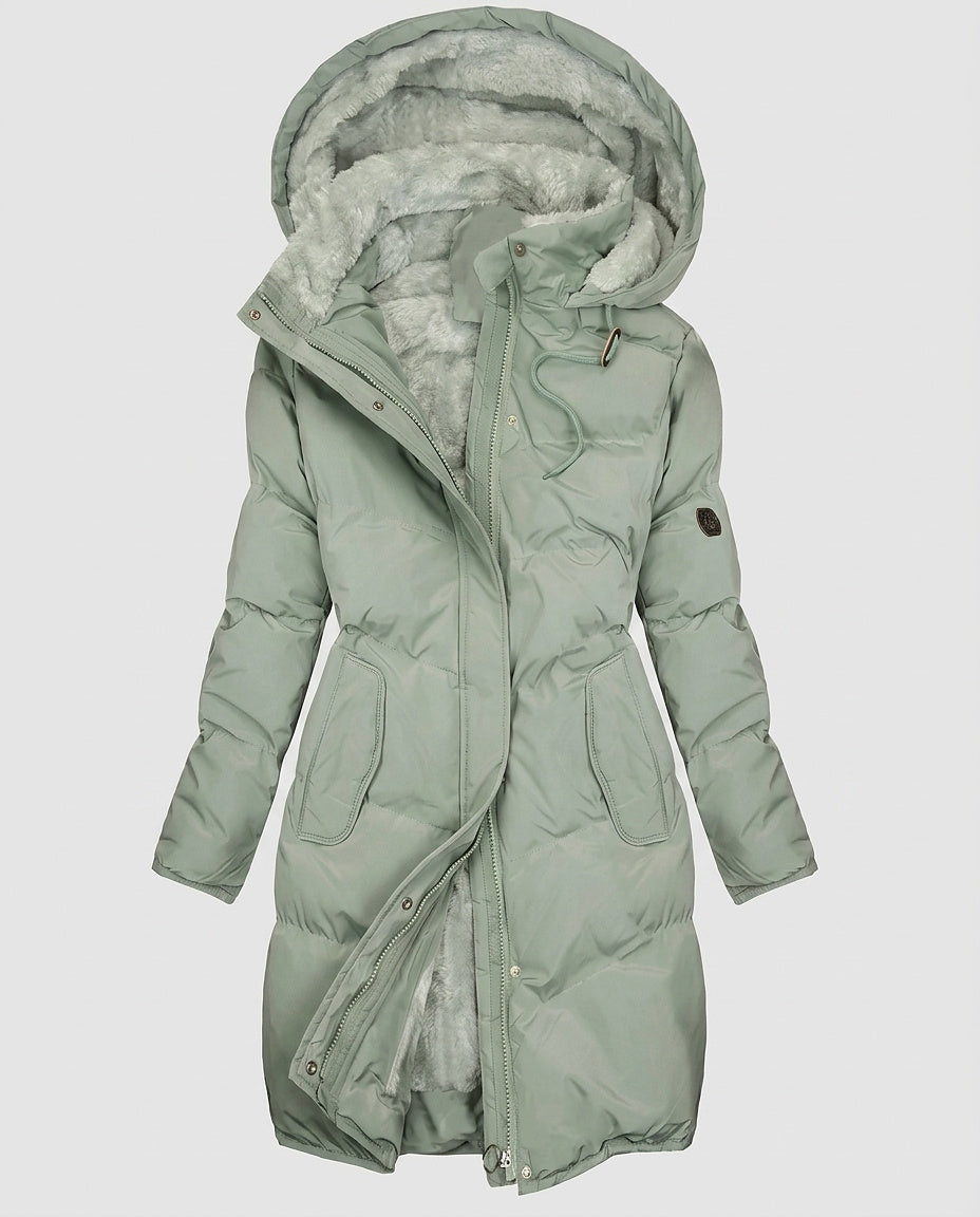 Women’s Quilted Jacket with Plush Lining - Front [Lystr 6a995b82a2df0539741c0595:front]